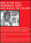 Child sponsorship money 